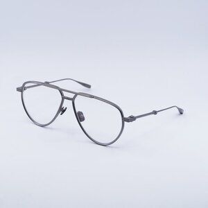 Valentino V-STUD-II VLX-133B Eyeglasses Black Rhodium 59mm Aviator Frame